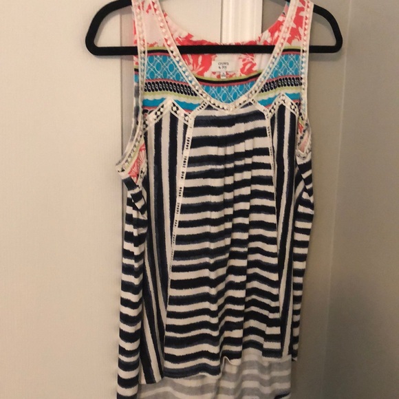 crown & ivy Tops - Crown and ivy tank top size medium